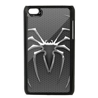 Super Black Spiderman IPod Touch 4 Case: Cell Phones & Accessories