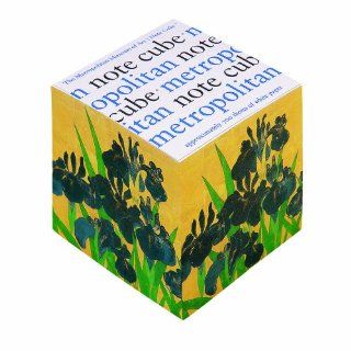 Boston International Metropolitan Museum Of Art  Note Cube Pads Korin Irises (Pack of 2) Health & Personal Care