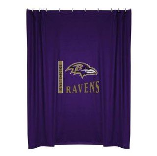 Baltimore Ravens Kids Fabric Shower Curtain : Sports Fan Shower Curtains : Sports & Outdoors