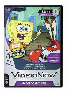 Videonow Personal Video Disc SpongeBob SquarePants   "Sailor Mouth" & "Artist Unknown" Toys & Games