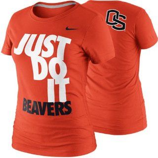Oregon St University Beavers T Shirts : Nike Oregon State Beavers Womens DNA T Shirt   Orange : Sports Fan T Shirts : Sports & Outdoors