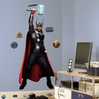 THOR AVENGERS Giant 49" Wall Mural Stickers Vinyl MARVEL Room Decor Decals 
