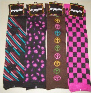 4 PAIRS WOMEN'S/GIRL'S WILD DESIGN KNEE HIGH SOCKS : Other Products : Everything Else