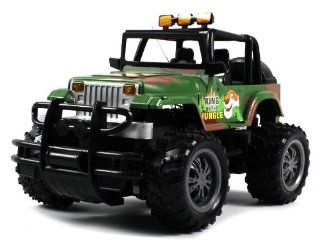 Jungle King Jeep Electric RC Truck Off Road Camo 1:20 Scale Ready To Run RTR (Colors May Vary)): Toys & Games