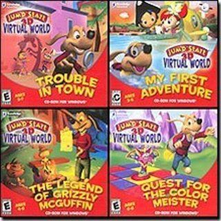 JumpStart 3D Virtual World: The Legend of Grizzly McGuffin, No, Jewel Case  Packing