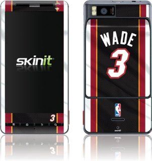 NBA   Player Jerseys   Dwyane Wade Miami Heat Jersey   Motorola Droid X   Skinit Skin: Cell Phones & Accessories