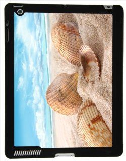 Rikki KnightTM Seashells in Sand on Beach iPad Smart Case for Apple iPad 2   Apple iPad 3   Apple iPad 4th Generation   Ultra thin smart cover with Magnetic support for Apple iPad: Computers & Accessories
