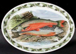 Portmeirion Compleat Angler 11" Oval Platter: Kitchen & Dining