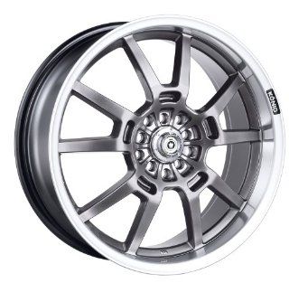 19x8 Konig Heatsink (Black Opal w/ Machined Lip) Wheels/Rims 5x112 (HS89512409): Automotive