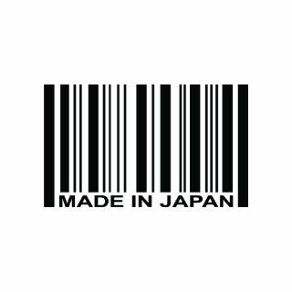 (2x) Made in Japan Barcode  Sticker   Decal   Die Cut: Automotive