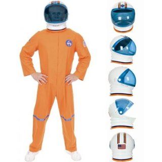 Adult Small 36 38 Orange NASA Astronaut Space Suit Costume: Clothing