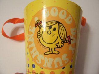 Mr. Men & Little Miss Paper Pail ~ Little Miss Sunshine (Yellow with Dots) Toys & Games
