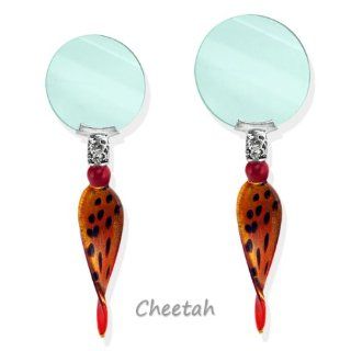 SE   Magnifier   Cheetah Print, Hand Crafted Glass, 5x, 2in.   MYK103036 Toys & Games