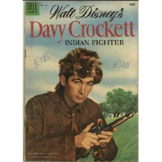 Walt Disney's "Davy Crockett Indian Fighter" (Dell Four Color Comic #631) Fess Parker photo cover 1955: Fess Parker, Buddy Ebsen: Books