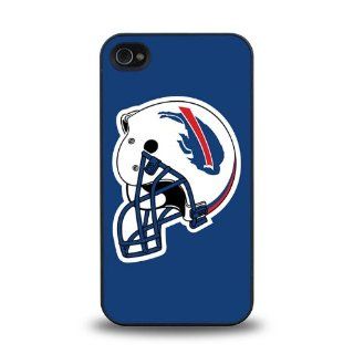 Gifts for Christmas and New Year Snap on iPhone 4 4S case protective skin cover with NFL BILLS Team Logo Helmet design #3 Cell Phones & Accessories