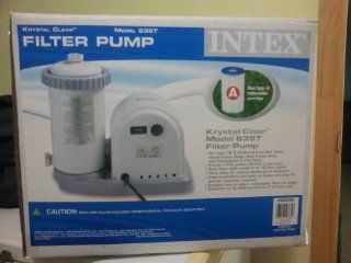 INTEX 1500 GPH Easy Set Swimming Pool Filter Pump with Timer  56635E: Toys & Games