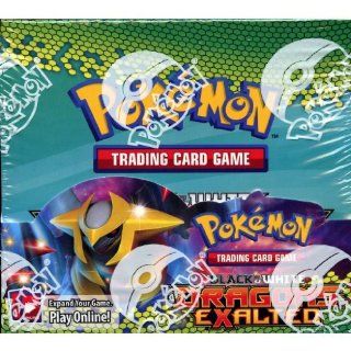 Toy / Game Pokemon Black & White Dragons Exalted Booster Box   Plus New Trainer And Special Energy Cards: Toys & Games