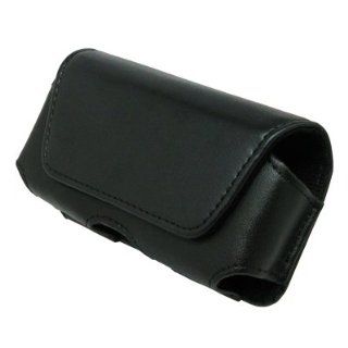 Black Leather Case Pouch with Belt Clip and Belt Loops for Blackberry Bold 9700 / HTC myTouch 3G Slide / LG Cosmos, Ally VS740, dLite GD570 / Motorola Sage MB508, Backflip MB300 / Nokia E73 / Samsung Eternity 2 A597, Mythic A897, Solstice A887: Computers &