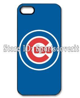 Fitted iPhone 5/5s Case MLB Chicago Cubs Logo by Sportscoverit: Cell Phones & Accessories