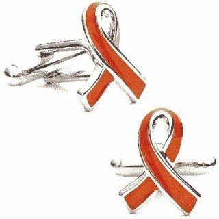 Leukemia Awareness Ribbon Cufflinks : Other Products : Everything Else