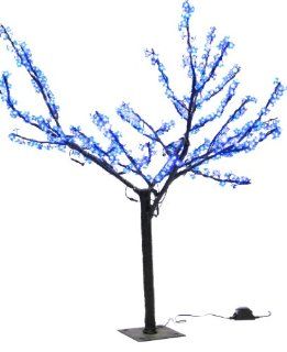 Hi Line Gift Ltd. 39007 BL 71 Inch high Indoor/ outdoor LED Lighted Trees with 648 LEDS, Blue: Home Improvement