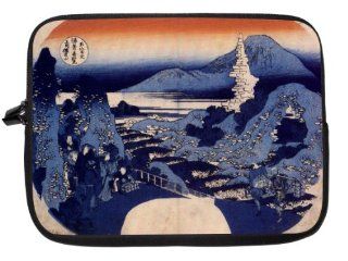 17 inch Rikki KnightTM Katsushika Hokusai Art Mount Haruna Laptop Sleeve: Office Products