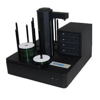 Systor AMBA Series Automatic 4 Burner CD DVD Duplicator (660 Disc Capacity) Built In 1TB HDD Robotic Multi Drive Auto Copier Autoloader: Computers & Accessories