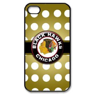NHL Chicago Blackhawks Iphone 4 or 4s New Style Designed Durable Cover Case: Cell Phones & Accessories