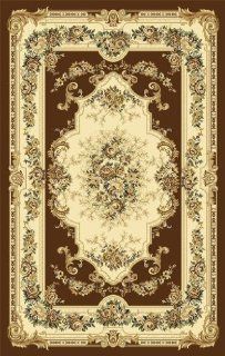 Black Ivory Burgundy Green Beige 5x7 (5'2x7'2) Black Isfahan Area Rug Oriental Carpet Large New 662   Machine Made Rugs