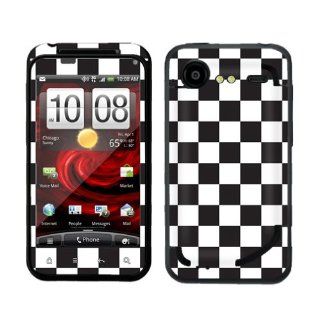 HTC Droid Incredible 2 Verizon Vinyl Protection Decal Skin Checker: Cell Phones & Accessories