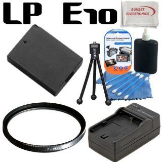 Canon LP E10   Replacement   Lithium Ion   High Capacity Battery Pack   For the Canon EOS Rebel T3, EOS 1100D, Kiss X50 Digital SLR Cameras Which Have Any Of The Following Lenses: Canon EF 100 400mm f/4.5 5.6L IS USM Autofocus Lens Canon EF 16 35mm f/2.8L 