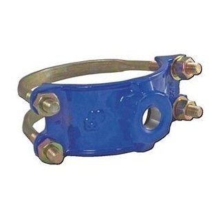 Smith Blair Ductile Iron Saddle Clamp, Double Bale, 4" Pipe Size, 2 1/2" NPT Female Outlet: Industrial Pipe Fittings: Industrial & Scientific