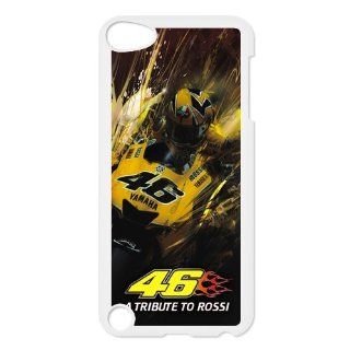 Custom Valentino Rossi Case For Ipod Touch 5 5th Generation PIP5 688: Cell Phones & Accessories