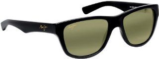 Maui Jim Maui Cat III 209 Sunglasses, Blk/High Trans. Lens, Sunglasses: Shoes