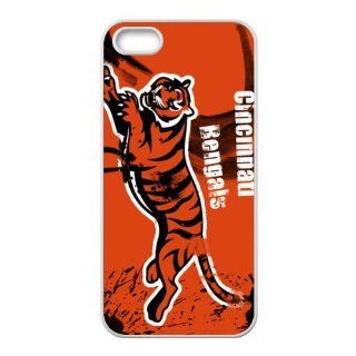 Custom NFL Cincinnati Bengals Cover Case for iPhone 5S/5 5S 5658: Cell Phones & Accessories