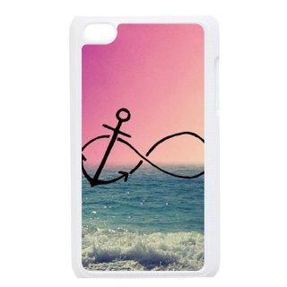 Custom Infinity Anchor Cover Case for iPod Touch 4th Generation PD2059: Cell Phones & Accessories