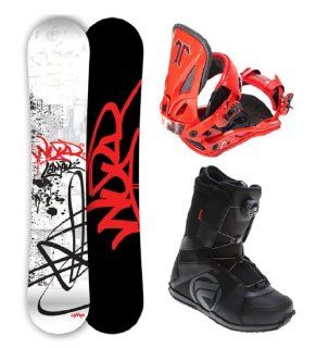 Lamar Word Complete Snowboard Package with Technine Bindings and Flow Vega BOA Boots   BOARD SIZE 158 (Boot Size 11) : Freeride Snowboards : Sports & Outdoors