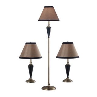 Kenroy Home Hunley Table Lamp and Floor Lamp