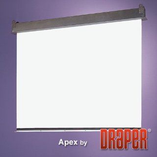 Apex Matte White Manual Projection Screen Viewing Area: 70" H x 70" W: Electronics