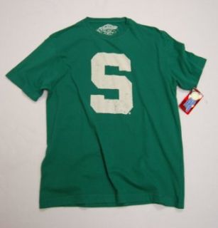 Retro Vintage Logo Michigan State Spartans T Shirt By Red Jacket University Collection Size Small at  Mens Clothing store: Fashion T Shirts