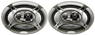 Pair of Brand New Jensen Powerplus693 6x9" 400 Watt Car Speakers with Neo Magnet, Foam Surrounds, and Top of the Line Sound Quality! : Vehicle Speakers : Car Electronics