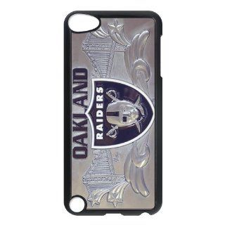 Custom Oakland Raiders Cover Case for iPod Touch 5 5th IP5 9511: Cell Phones & Accessories