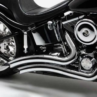 Vance & Hines Chrome Big Radius Exhaust System For Various Harley Davidson Models (see specifications for exact fitments)  26029: Automotive
