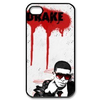 America's most handsome rapper Drake fire iPhone 4/4s Hard Plastic Protective Case,Durable Case Cell Phones & Accessories