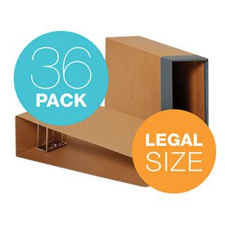 Globe Weis Columbia Bulk Packed High Arch Legal Size Binding Case (Set