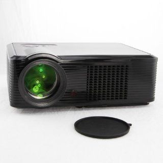 Dual HDMI Port LED Home Theater Video Projector  Black: Electronics