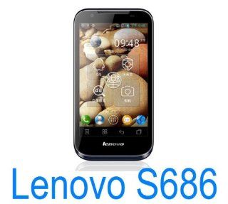 4.3" Unlocked Lenovo S686 Dual SIM WCDMA+GSM 1.2G Cell Phone Android Smartphone: Cell Phones & Accessories