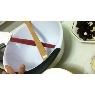 OXO Good Grips 3 Quart Mixing Bowl, White/Black: Kitchen & Dining