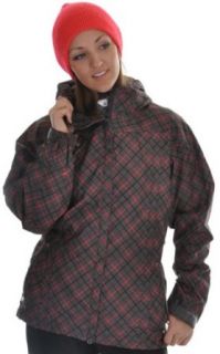 686 Smarty Atrium Ski Snowboard Jacket Gunmetal Print Womens : Clothing