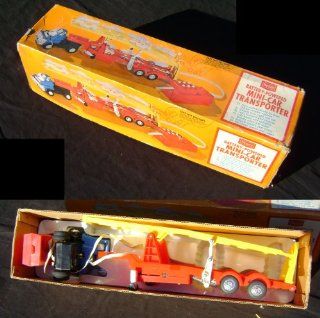  Battery Powered Mini Car Transporter in Box Vintage  Other Products  